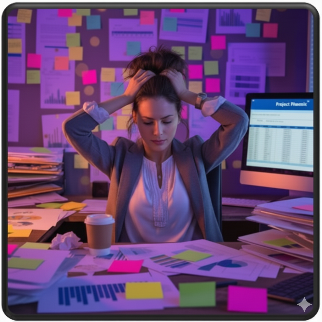 Stressed agile team environment